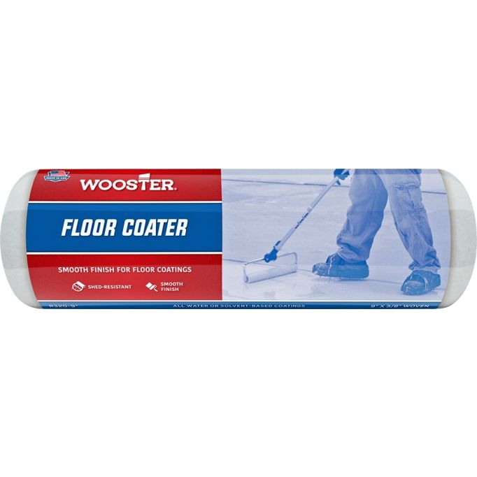 Wooster 9" Floor Coater Roller 3/8"