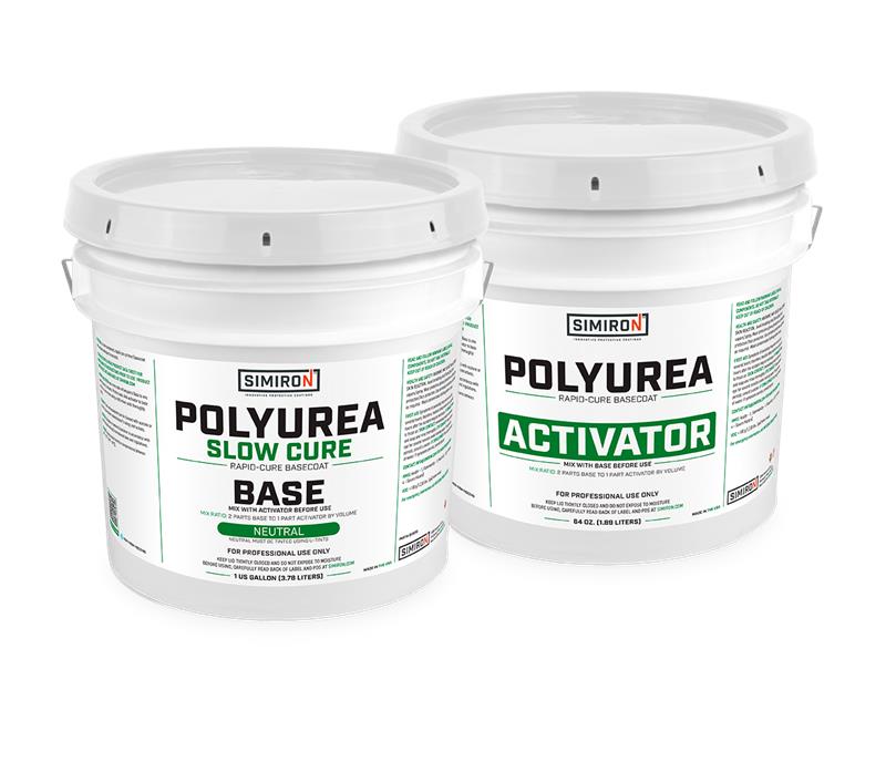 Polyurea Fast Basecoat Gray 1.5 GAL Kit