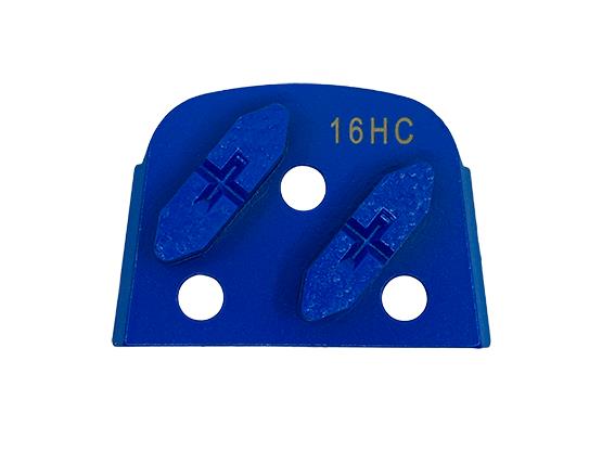 Elite Series - 16 Grit Double Segment Blue Medium to Hard Concrete