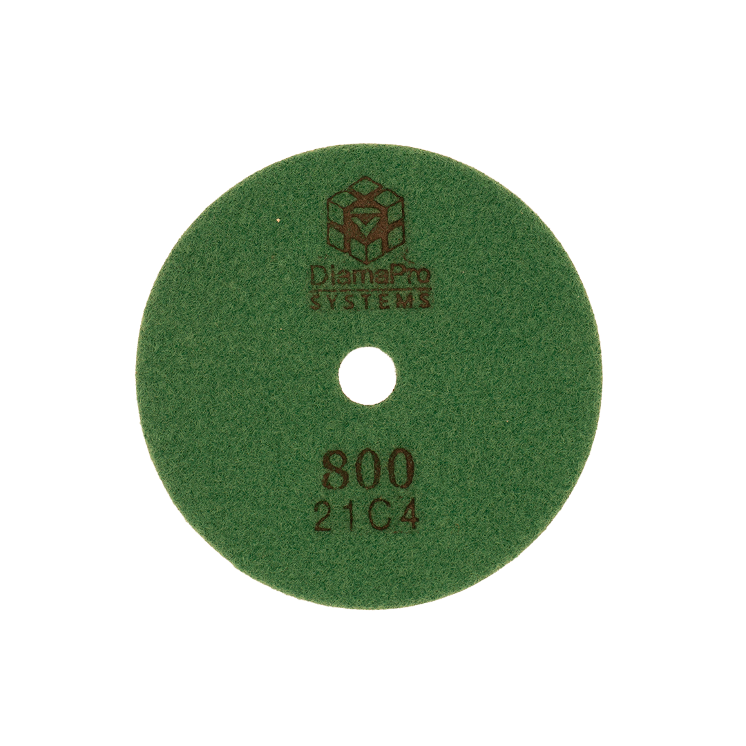 DiamaPro 7" Wet/Dry Honeycomb Pad, 800 grit
