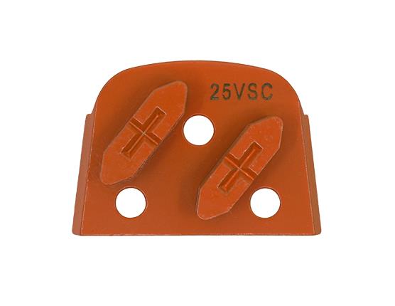 Elite Series - 25 Grit Double Segment Orange Very Soft Concrete