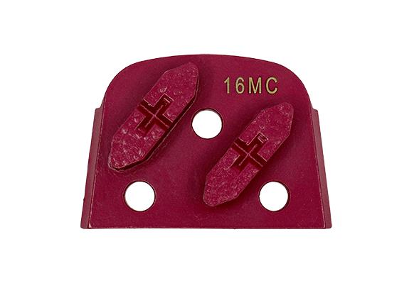 Elite Series - 16 Grit Double Segment Red Medium Concrete