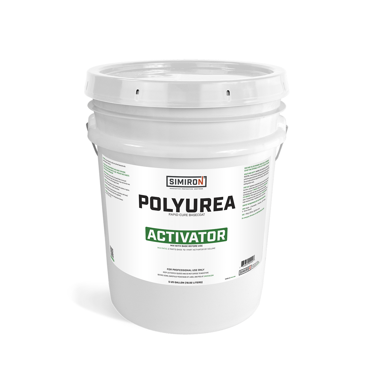 Activador de capa base de poliurea 5 galones