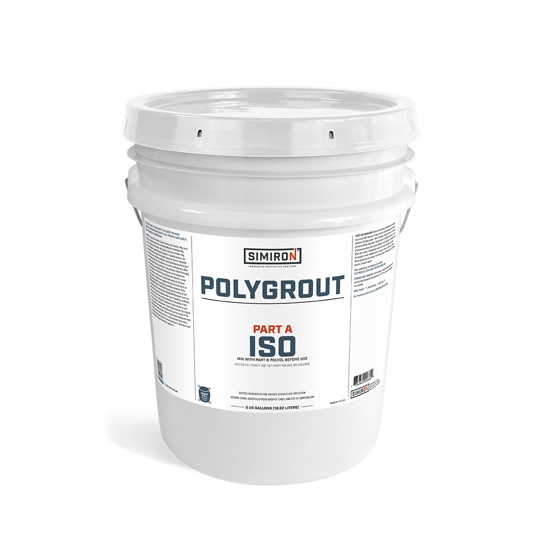 Polygrout Parte A ISO 5 galones