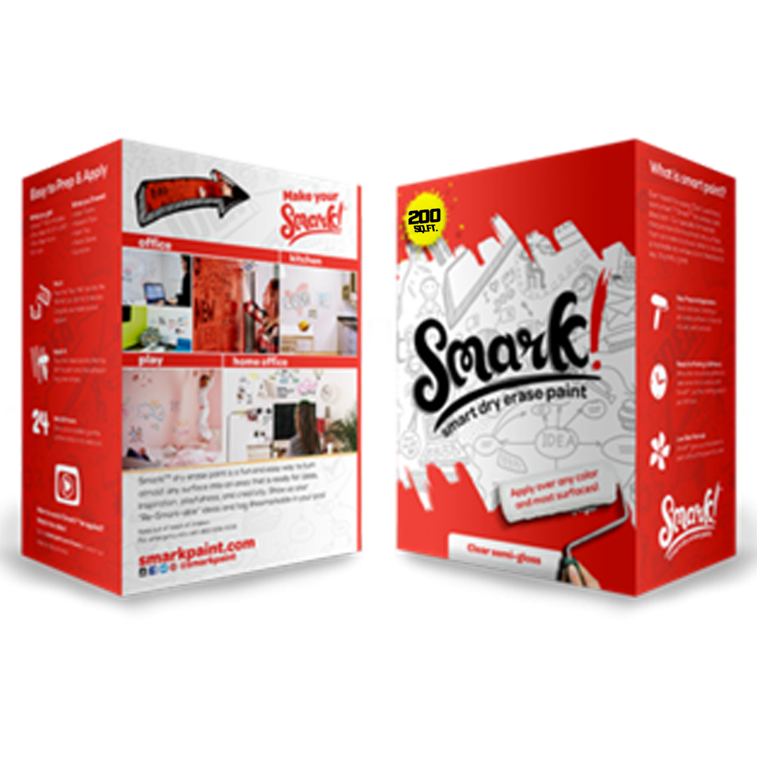 SMARK 200 SQ/FT - EN/SP DRY ERASE PAINT