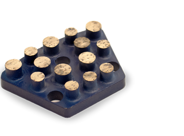 25S Grit DOT Segment Blue for Hard Concrete