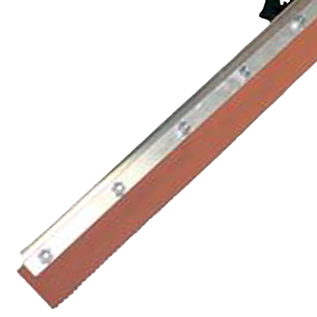 Escobilla de goma roja de velocidad - 24' 1/4' con muescas