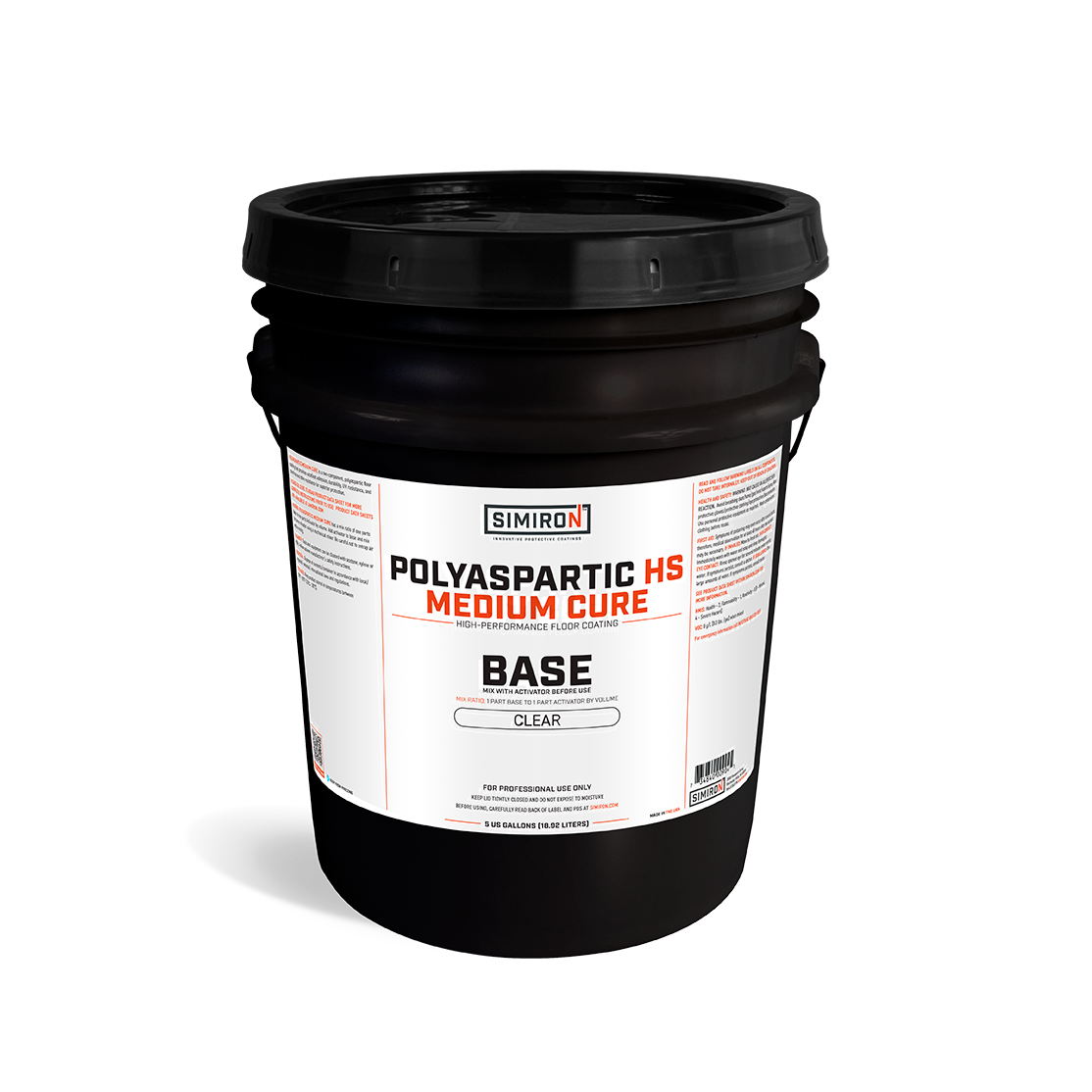 Base poliaspártica HS - 5 galones