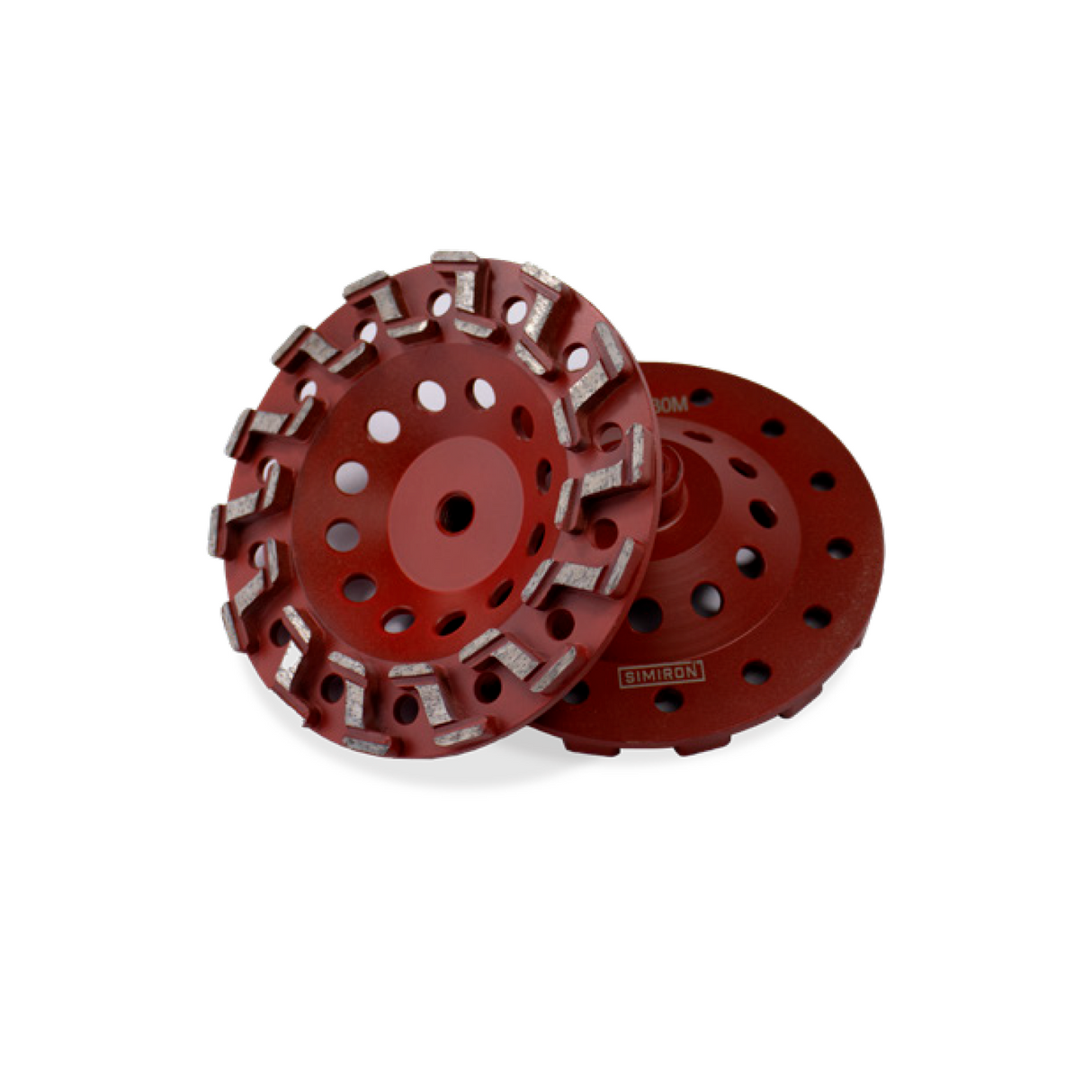 7" Cup Wheel, S-Shape, Medium Bond 30 Grit