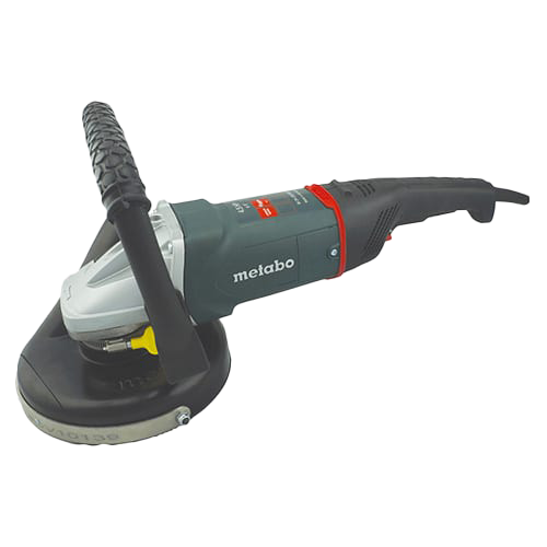 Kit de preparación de superficies Metabo de 7" con 24-230 MVT y cubierta de control de polvo de 7"