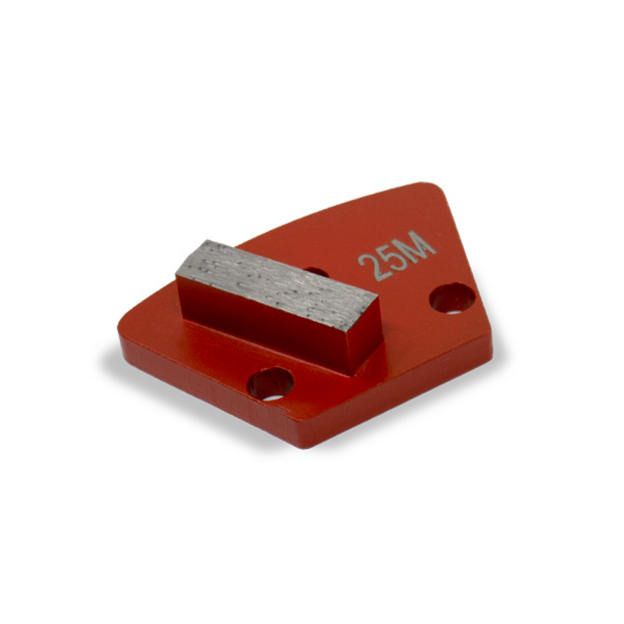 25 Grit Metal Single Segment Medium Bond Red