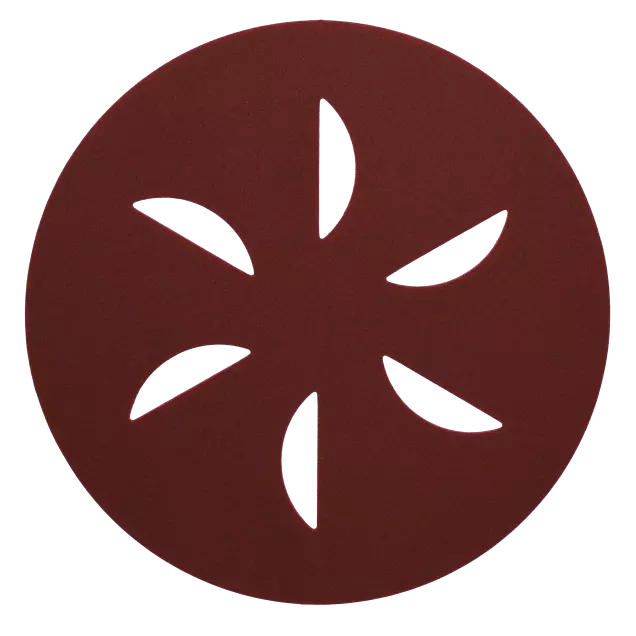 Norton SandDollar Surface Prep Pad - Red/Medium