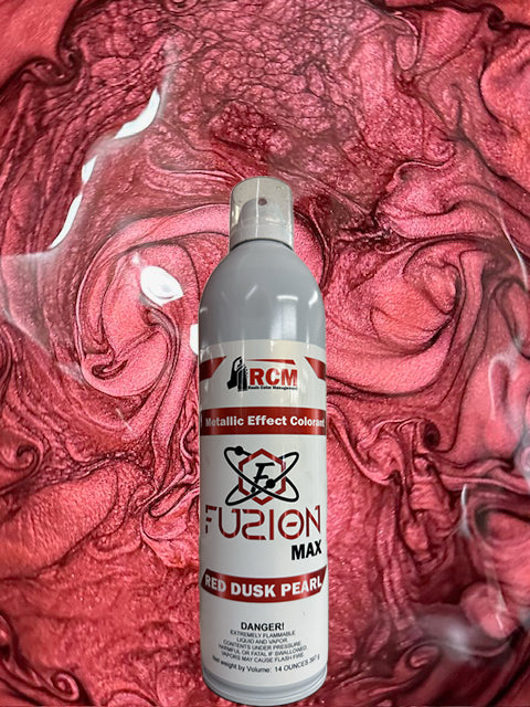 RCM FUZION SPRAY ROJO ATARDECER PERLA