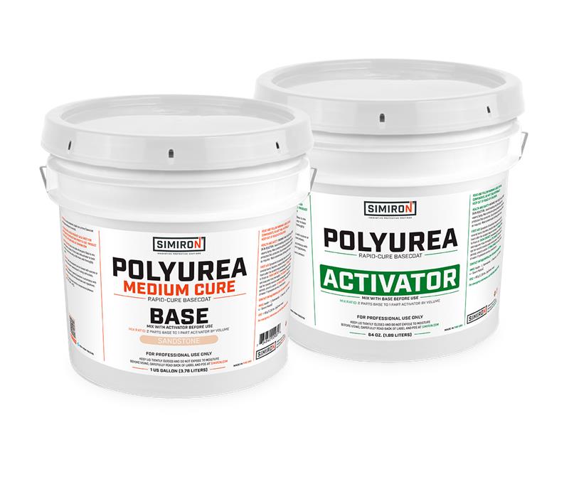 Polyurea Fast Basecoat Gray 1.5 GAL Kit