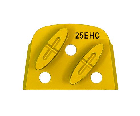 Elite Series - 25 Grit Double Segment Yellow Extremely Hard Concrete