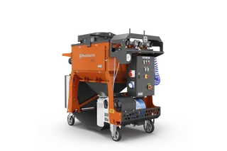 husqvarna DC975 Blastrac 480V Hepa/Dust Bin