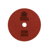 DiamaPro 5” Wet/Dry Honeycomb Pad, 200 grit