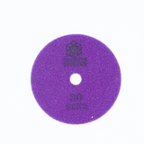DiamaPro 5“ Wet/Dry Honeycomb Pad, 30 grit