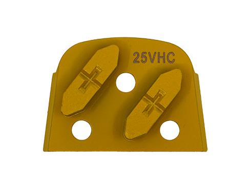 Elite Series - 25 Grit Double Segment Gold Hard Concrete