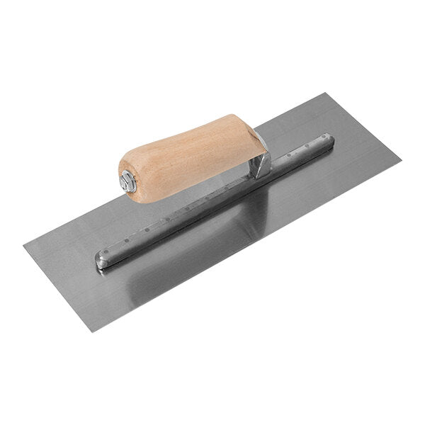 Finishing Flat Edge Trowel Riveted 4" X 12" 