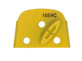 Elite Series - 16 Grit Single Segment Yellow Extremely Hard Concrete