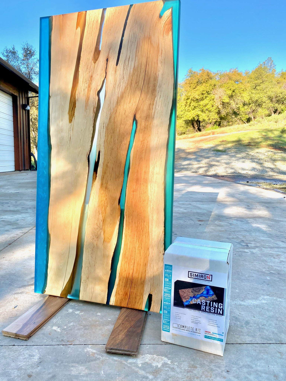 CASTING RESIN KIT CLEAR EPOXY 1.5 GAL KIT