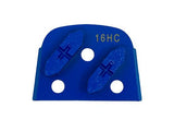 Elite Series - 16 Grit Double Segment Blue Medium to Hard Concrete