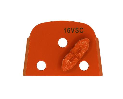 Elite Series - 16 Grit Single Segment Orange Very Soft Concrete