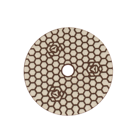 DiamaPro 7" Wet/Dry Honeycomb Pad, 30 grit