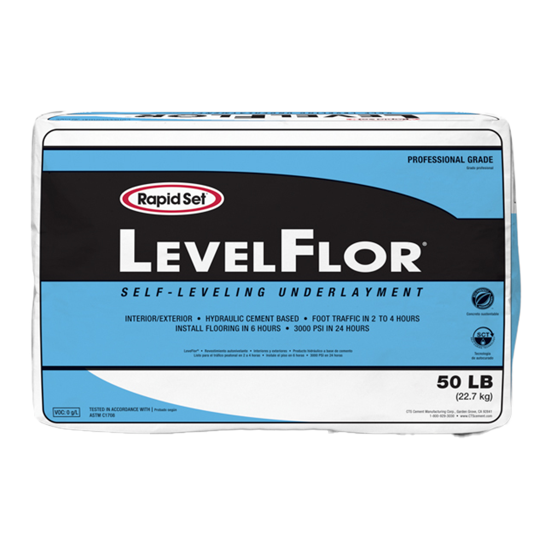 CTS RAPID SET LEVELFLOR 50# BLUE BAG