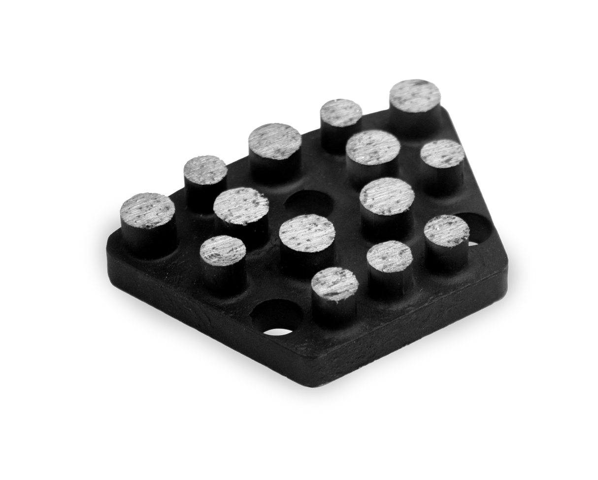 16H Grit DOT Segment Black for Soft Concrete