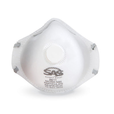 SAS N95 Valved Respirator 10 pack