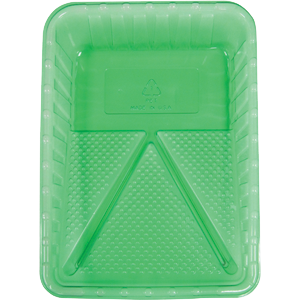 Dynamic Green 9" Plastic Tray