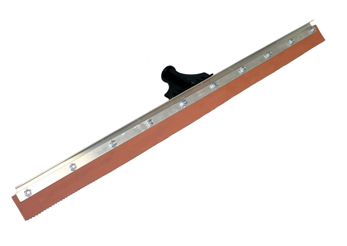 Speed Squeegee Red Rubber- 24' -3/16' Notched 47152