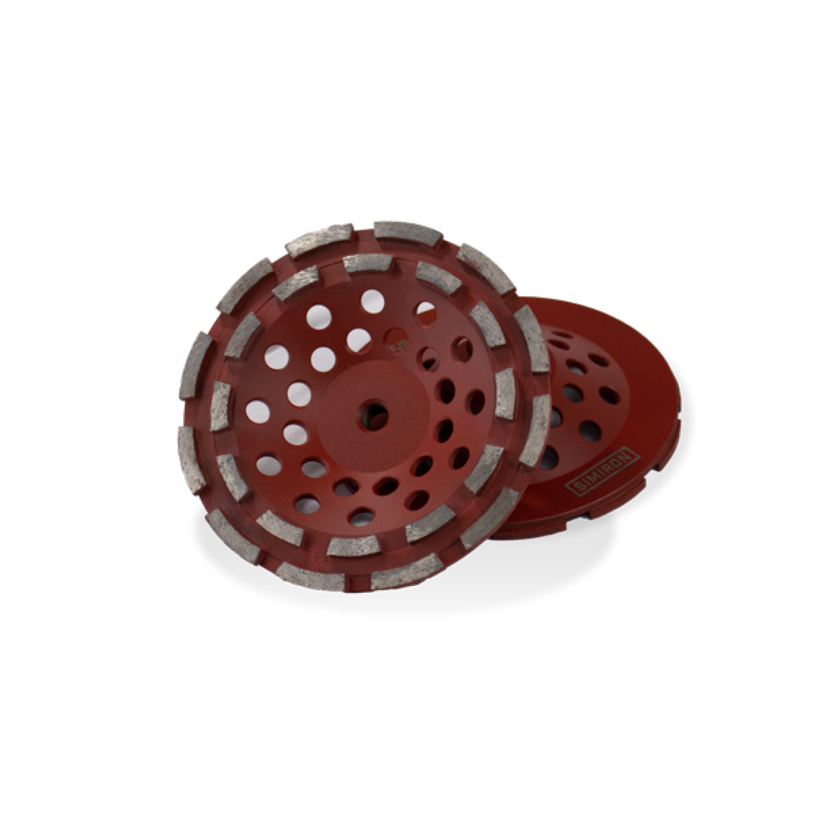 7" Cup Wheel, Double Row, Medium Bond 30 Grit