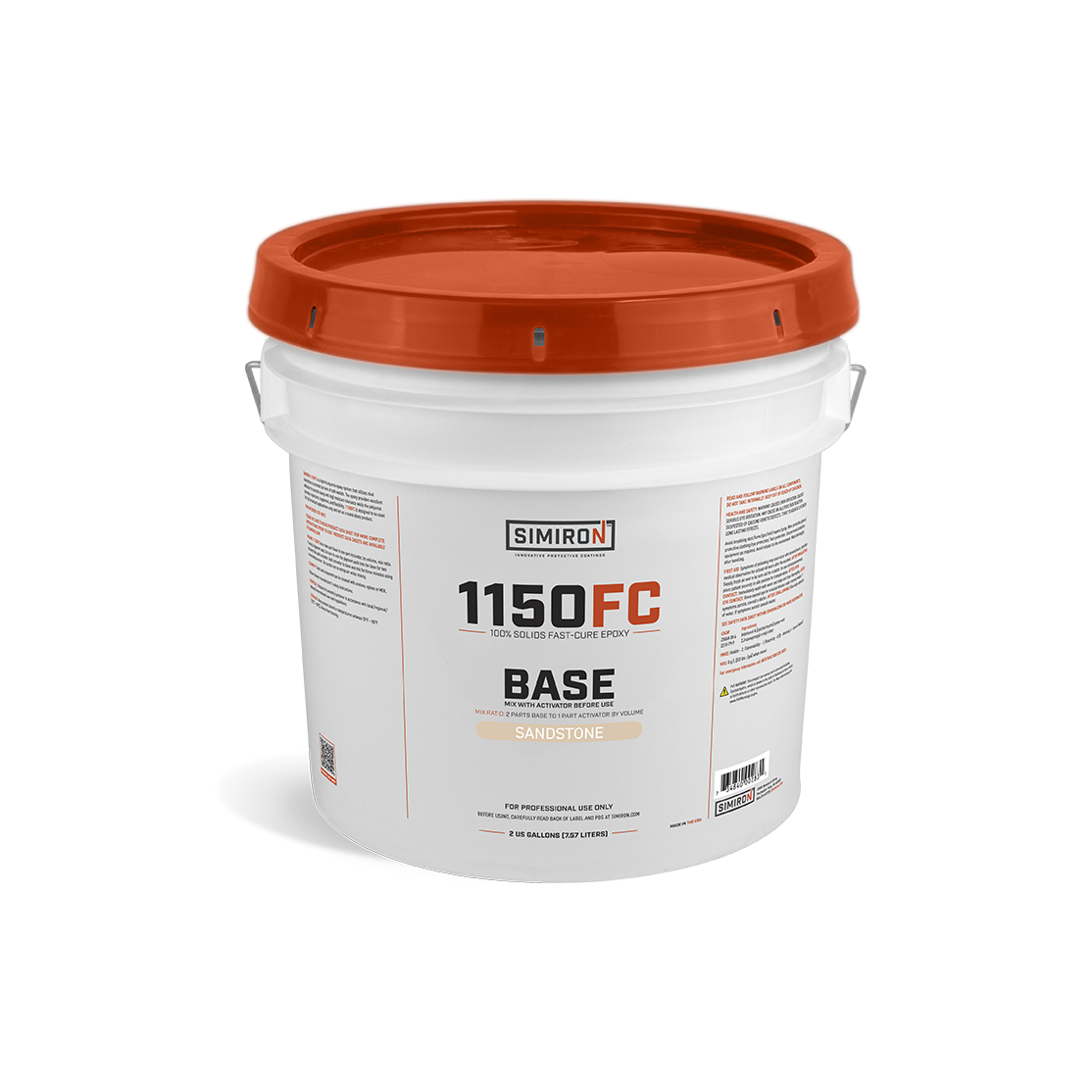 1150FC BASE TRANSPARENTE HÍBRIDA 2 GALONES 