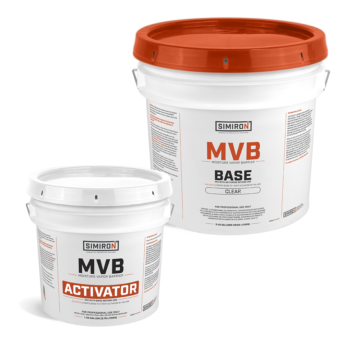 MVB CLEAR BASE 2 GAL