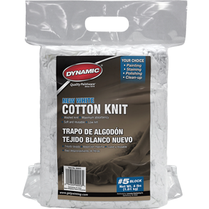 4LB Bag of White Cotton Cloths