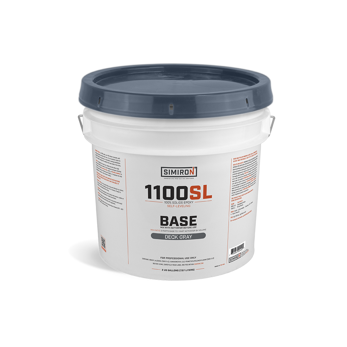 1100SL BASE TRANSPARENTE DE 2 GALONES SOLAMENTE 