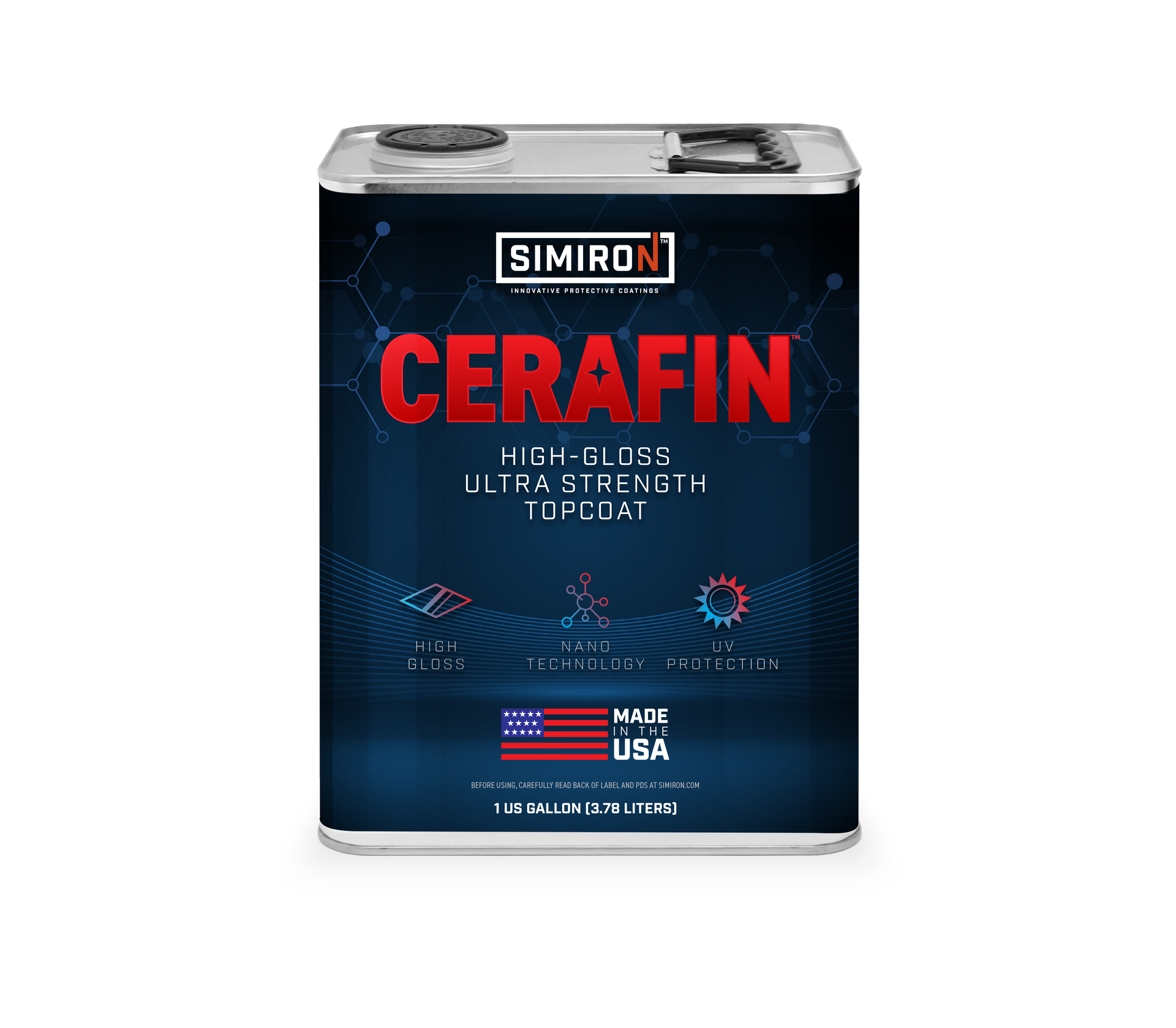 CERAFIN - 1K TOPCOAT - GAL – Simiron