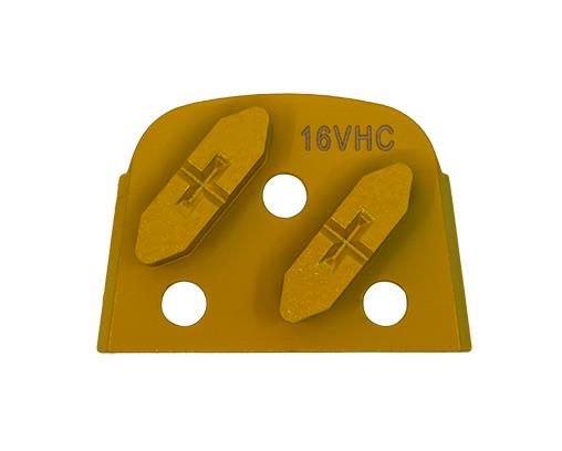 Elite Series - 16 Grit Double Segment Gold Hard Concrete