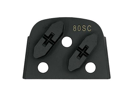 Elite Series - 80 Grit Double Segment Black Soft Concrete