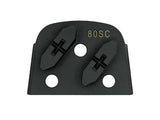 Elite Series - 80 Grit Double Segment Black Soft Concrete