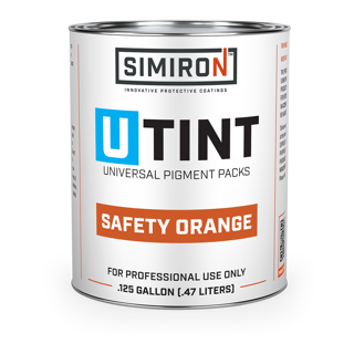 U-Tint Pack Safety Orange 16 oz
