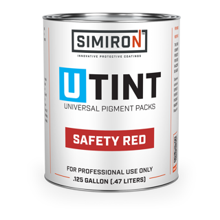 U-Tint Pack Safety Red 16 oz